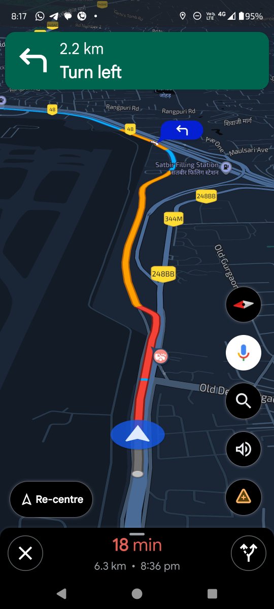atcsunil1978's tweet photo. @NHAI_Official,@nitin_gadkari,
@PMOIndia 
Sir any solution to this traffic jam at dwarka expressway narrow insufficient connection to NH48 please look into it . regards https://t.co/YQVOZIoOoZ