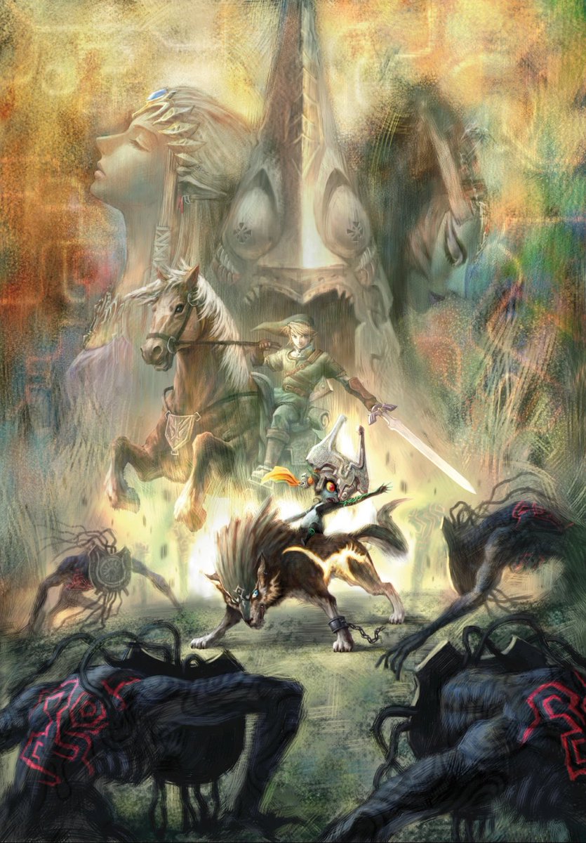 miiyashei's tweet photo. Twilight Princess artwork is so beautiful… https://t.co/aRWpDubPLM