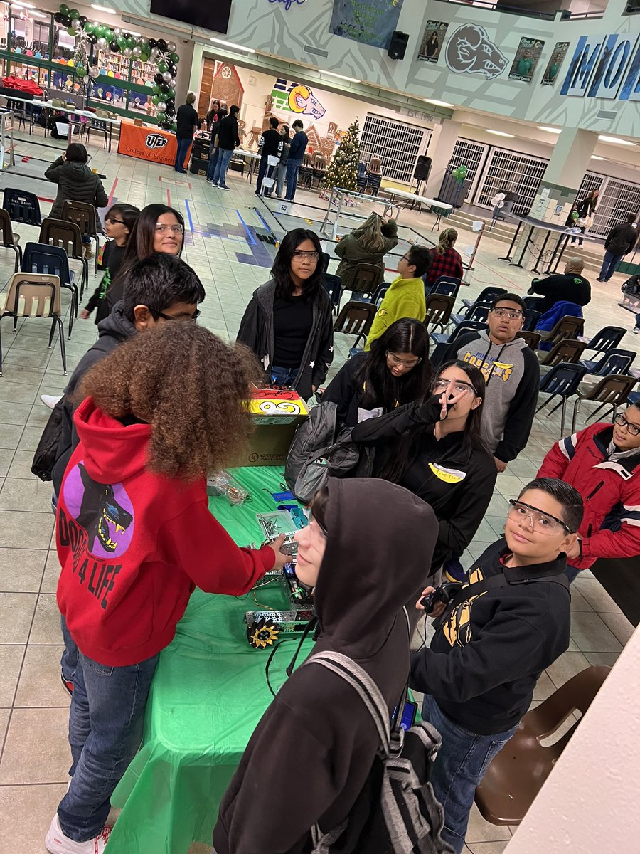 Excited and ready for today’s FTC robotics meet! 💥 Time to showcase our hard work, innovation, and teamwork. Let’s bring our A-game and make it a day to remember! 🤖 #FTCRobotics #STEM #Teamwork 

<a href="/HAntwine_MS/">Patricia Pedroza</a> <a href="/VDeAvila_SEC/">Veronica De Avila</a>