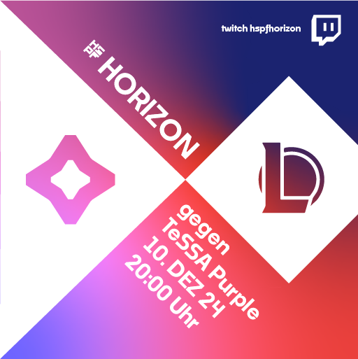 HSPFHorizon's tweet photo. 📢 Das nächste Match am 10.12.2024! 🎮🔥
Unser eSports-Team der Hochschule Pforzheim tritt erneut in der @uniligaGG an – diesmal gegen das Team TeSSA Purple!
📅 Wann? Am 10.12.2024 um 20:00 Uhr
📍 Wo? https://t.co/7LqN12BwL5
#eSports #LeagueOfLegends #HSPFHorizon #HSPF https://t.co/dgSb3FgqlL