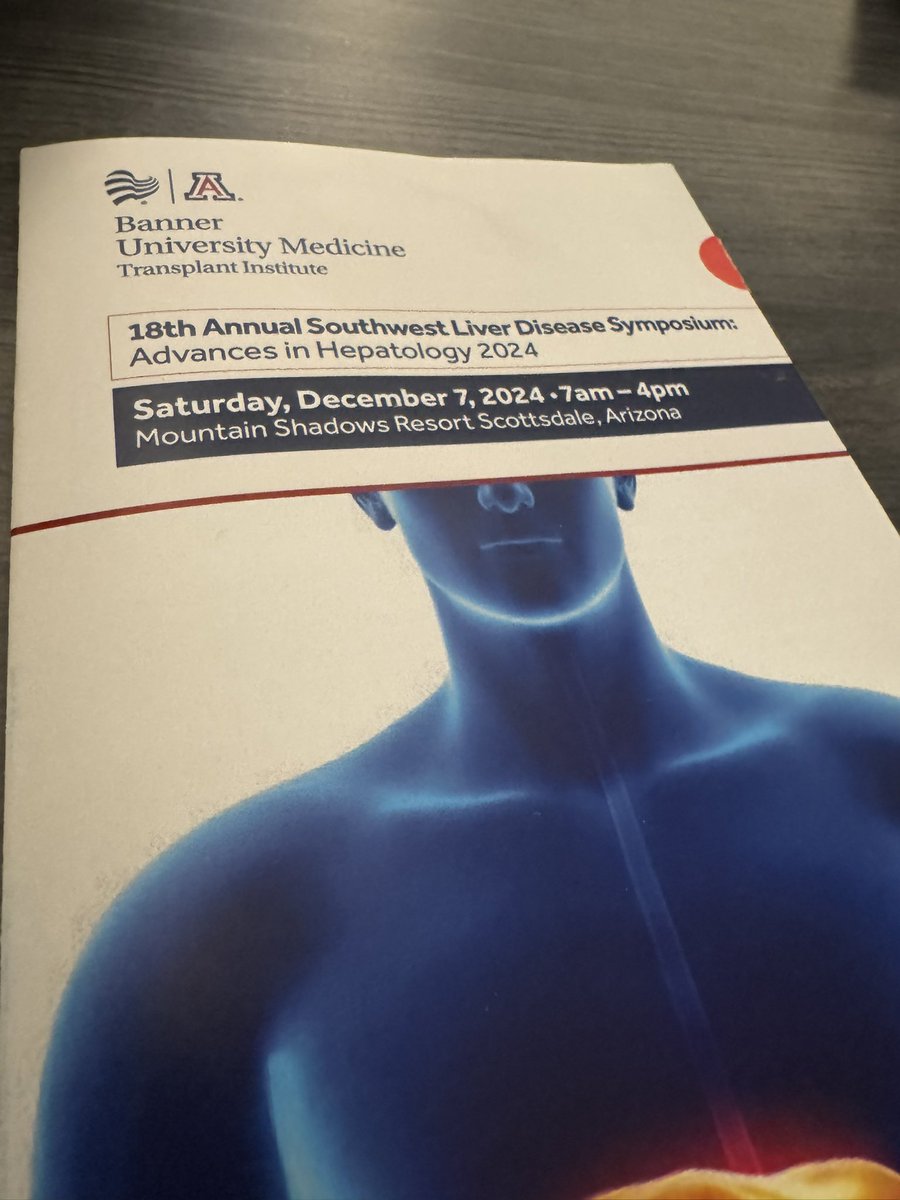 Ashley Spann (@ashleyspannmd) on Twitter photo Good morning from Phoenix! Excited to speak today on #AI for liver disease and transplantation at the <a href="/BannerHealth/">Banner Health</a> Transplant Institute 18th Annual Southwest Liver Disease Symposium! Good morning from Phoenix! Excited to speak today on #AI for liver disease and transplantation at the <a href="/BannerHealth/">Banner Health</a> Transplant Institute 18th Annual Southwest Liver Disease Symposium!
