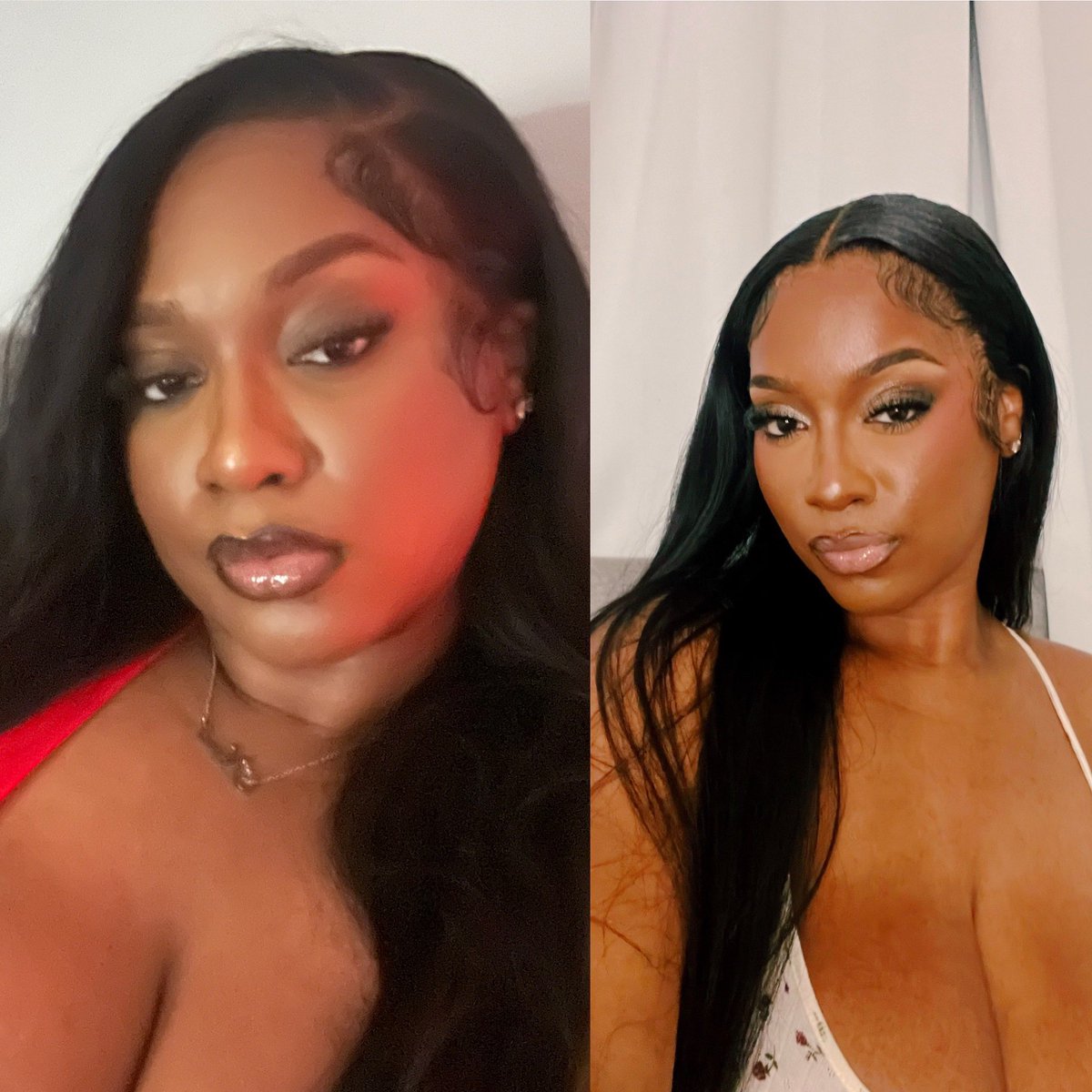 queen23nana's tweet photo. January vs December 🙏🏾 https://t.co/cPwKOucSLk