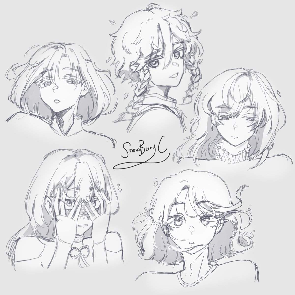 136_SnowyDays's tweet photo. sketches and studies :0 // https://t.co/rzmllhWkfa