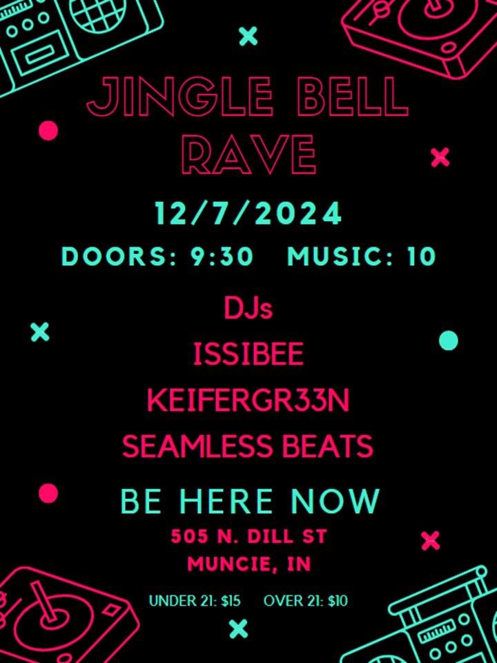 KEIFERGR33N's tweet image. Let’s party tonight ✨🎄💚
Jingle Bell Rave at Be Here Now 
505 N Dill St, 47303
Doors at 9 // Music at 10
$10 over 21 // $15 under 21

Wear an ugly sweater 🕺🏻

#Muncie #BallState #BSU