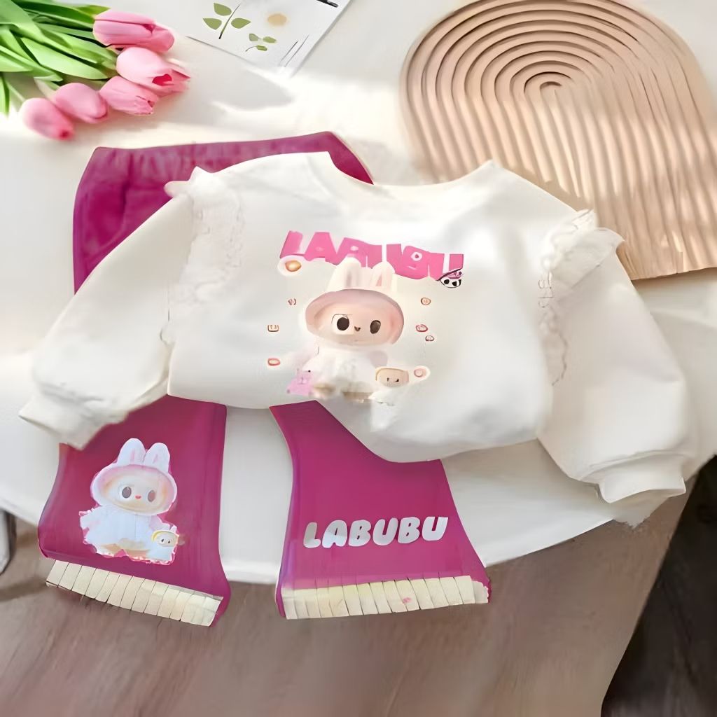 yhy69111's tweet photo. Cek TERBARU SETELAN ANAK LABUBU PEREMPUAN 1-5 TAHUN dengan harga Rp46.065. Dapatkan di Shopee sekarang! https://t.co/HUwTemvlJ9 https://t.co/kNxsVB75KD