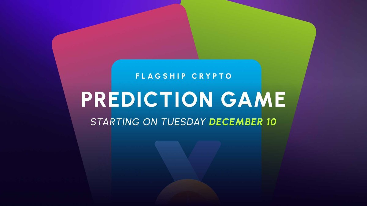 🎉 The wait is over! 🚀

ARE YOU READYYYYY???!!! 📢

🔥 The Flagship Prediction Game launches Dec 10, 2024! 🔥

77 days of thrilling competition, leading to TGE! ⏳

Let’s make some noise 🔊, Flagshippers—spread the word far and wide! 🌏

7 random winners will receive 77 $FYI