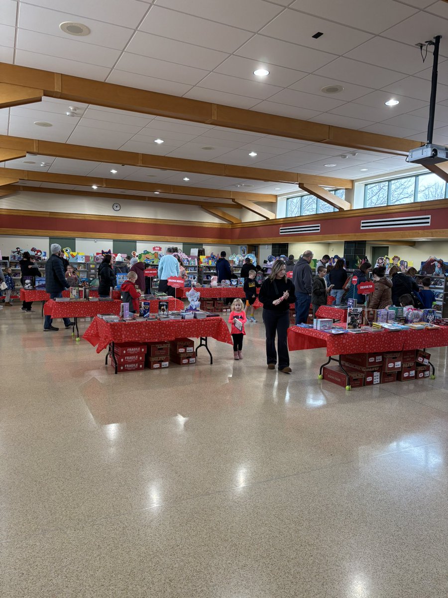 The Book Fair is officially open! Come to Pine Street 10-1PM <a href="/pinestreetelem/">Pine St Elementary</a> <a href="/PASD_Elem_PTO/">Palmyra Elementary PTO</a> <a href="/ForgeElem/">Forge Rd Elementary</a>