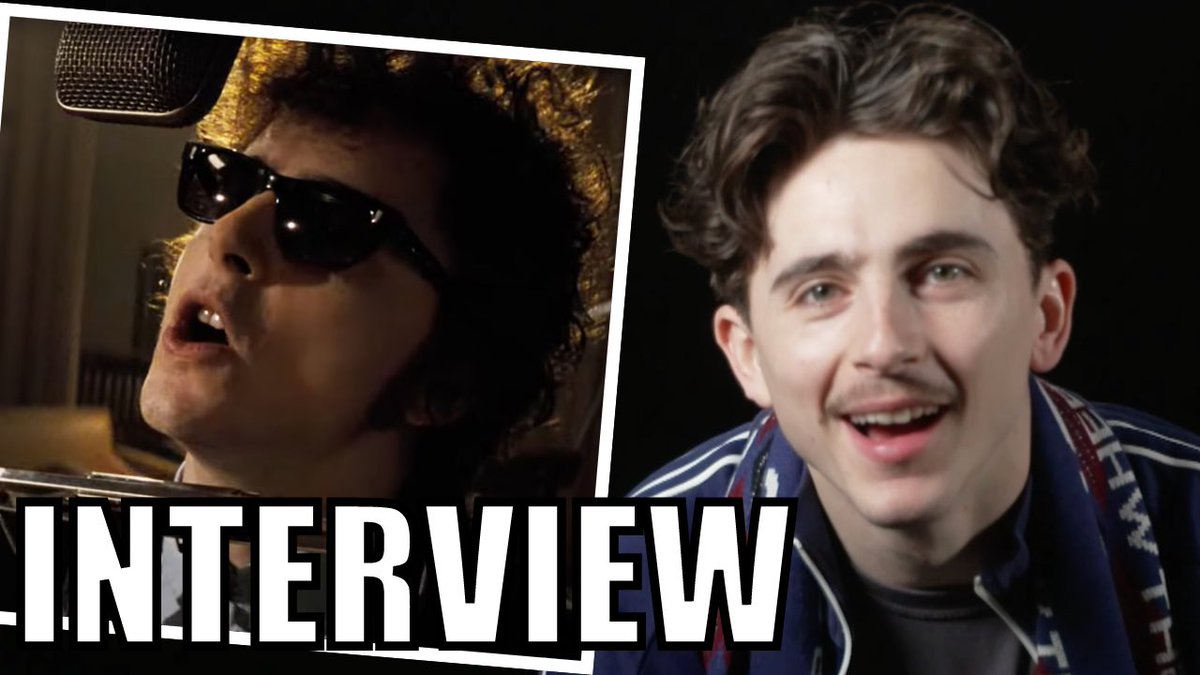 JakesTakes's tweet photo. I had a really great conversation with Timothée Chalamet (@RealChalamet) about perfectly playing Bob Dylan in A COMPLETE UNKNOWN — and the decision to actually sing in the film.

FULL INTERVIEW: https://t.co/XbqQRdz5x2 https://t.co/naTKppAMfC