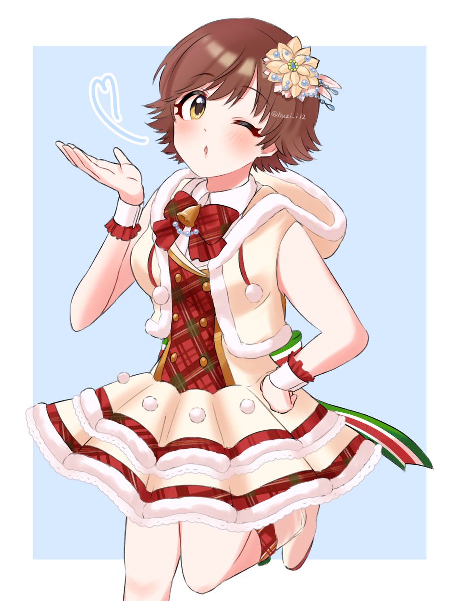 huzi_i12's tweet photo. プレゼントオブスノウの未央ちゃん https://t.co/ZV1RYtOBLO