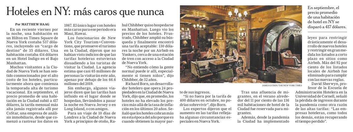 rramireznava's tweet image. Hoteles en NY: más caros que nunca vía @nytimes @Reforma #hotel #tarifas #revenuemanagement #travel @nyctourism