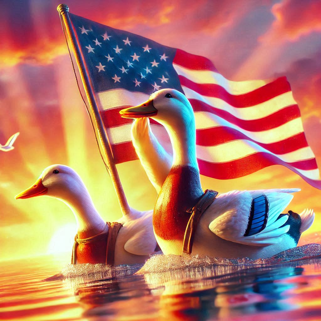 MagaDuckss's tweet photo. 🇺🇸 MAGA Ducks Coin: The only currency that quacks for freedom, swims for success, and flies toward the moon! 
Invest in the future, and let’s make 2025 a year to remember. God Bless America and God Bless the Ducks! @elonmusk @donaldtusk https://t.co/LpOBm9tY4R