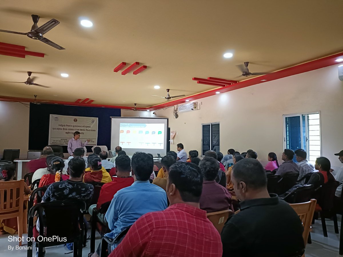 dprc_koraput's tweet photo. Training on "VPRP &amp; GPDP" at Block conference Hall, Kotpad Block, Koraput District on 07-12-2024.
@sird_pr_odisha
@mopr_goi
@NITIAayog
@ZP_Koraput
@dmkoraput
@Hibhusat
@CMO_Odisha
@surendrakumarme https://t.co/t6U3WlMPci
