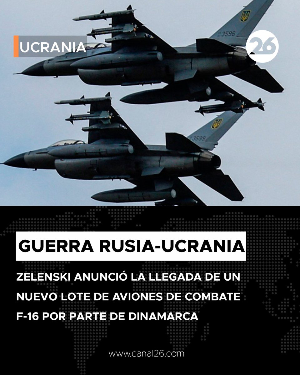 canal26noticias's tweet image. ➡️ NUEVOS ARMAMENTOS bit.ly/3D7SOhK

👉El líder ucraniano señaló que los seis aviones procedentes del primer lote, entregado el año pasado, "ya están derribando misiles rusos" y protegiendo así a la población y a las infraestructuras de Ucrania.

#Misiles #Ucrania