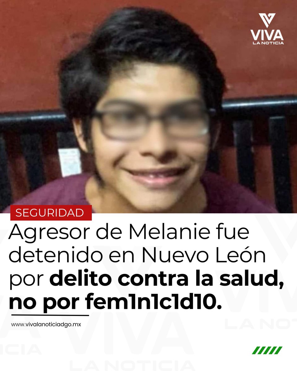#Seguridad 🚨| Esposado y con la cabeza baja, así llego Christian de Jesús “N”, agresor de Melanie Barragán, a las instalaciones de la Agencia Estatal de Investigación de Nuevo León, luego de ser arrestado en una colonia del municipio de Escobedo.

#VivaLaNoticia🟢
