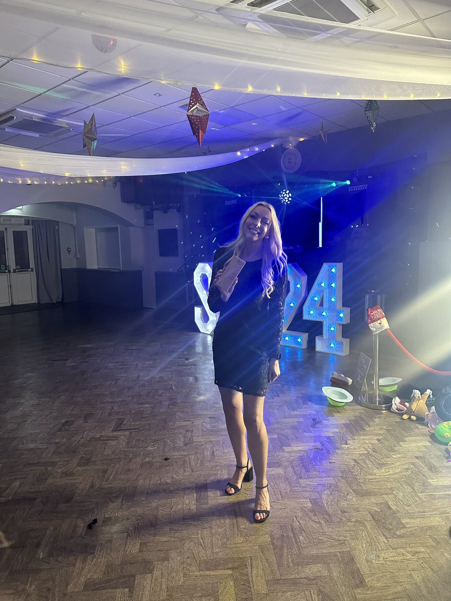 ShireFit Corby Christmas Party and Awards night - I won a little award 🥰