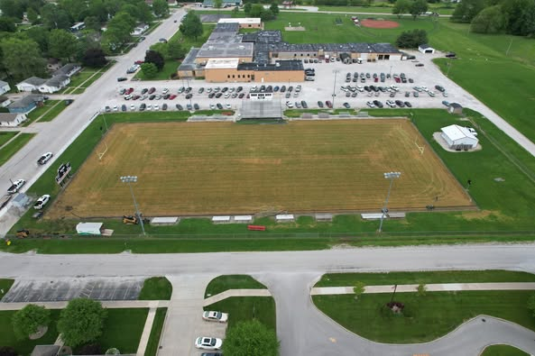ProfOutdoorSol's tweet photo. "24 Days of Christmas" - Day 7
Natural grass football field renovation! Thank you Central A&amp;M High School Principal Brown for letting us keep it REAL! Removal of existing turf, 300+ yards of topsoil, laser grade, irrigation, goal posts and HGT Bluegrass. https://t.co/WLqj8VWnPR