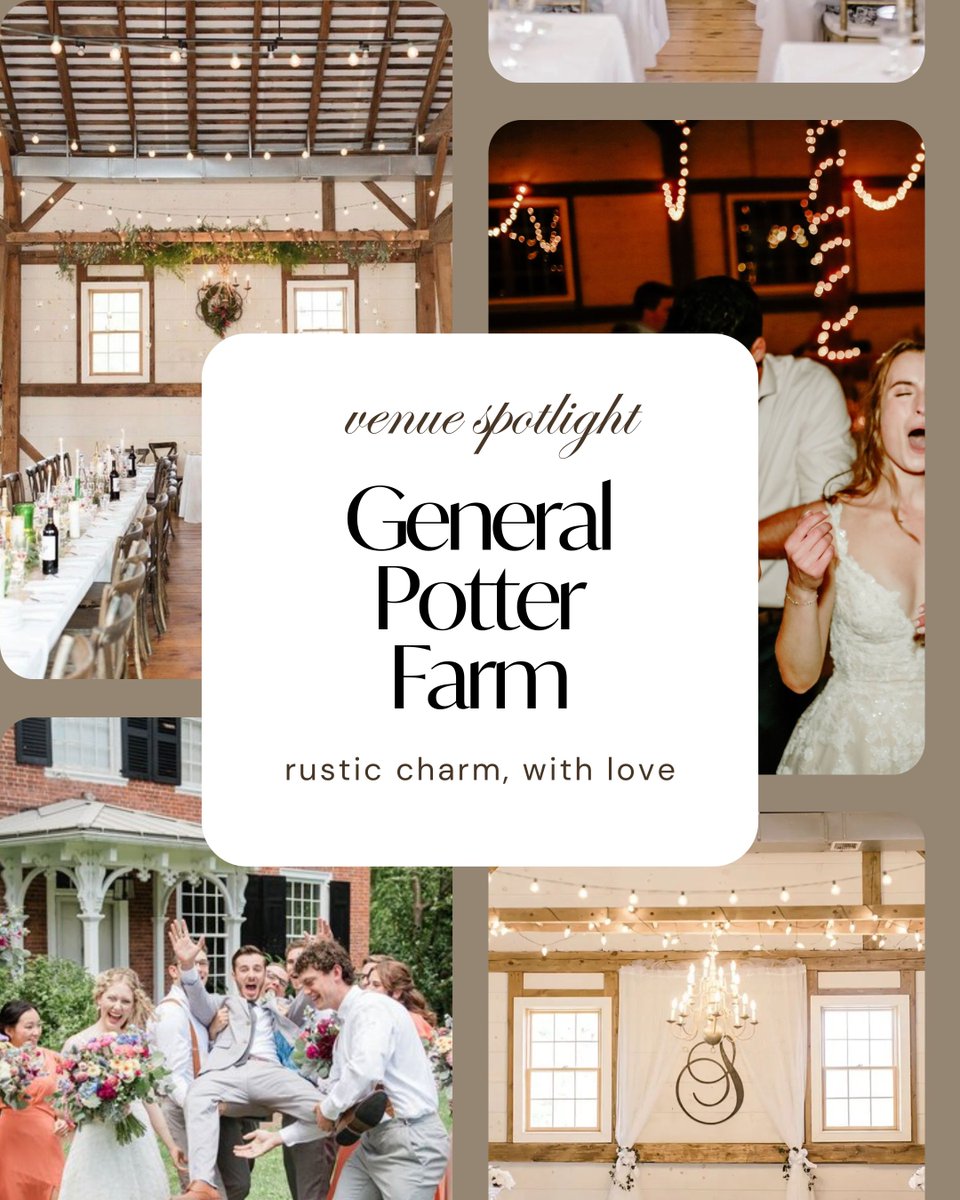 Located just outside of Happy Valley, General Potter Farm is loaded with rustic charm. Looking to get away without going too far? General Potter Farm has you covered.