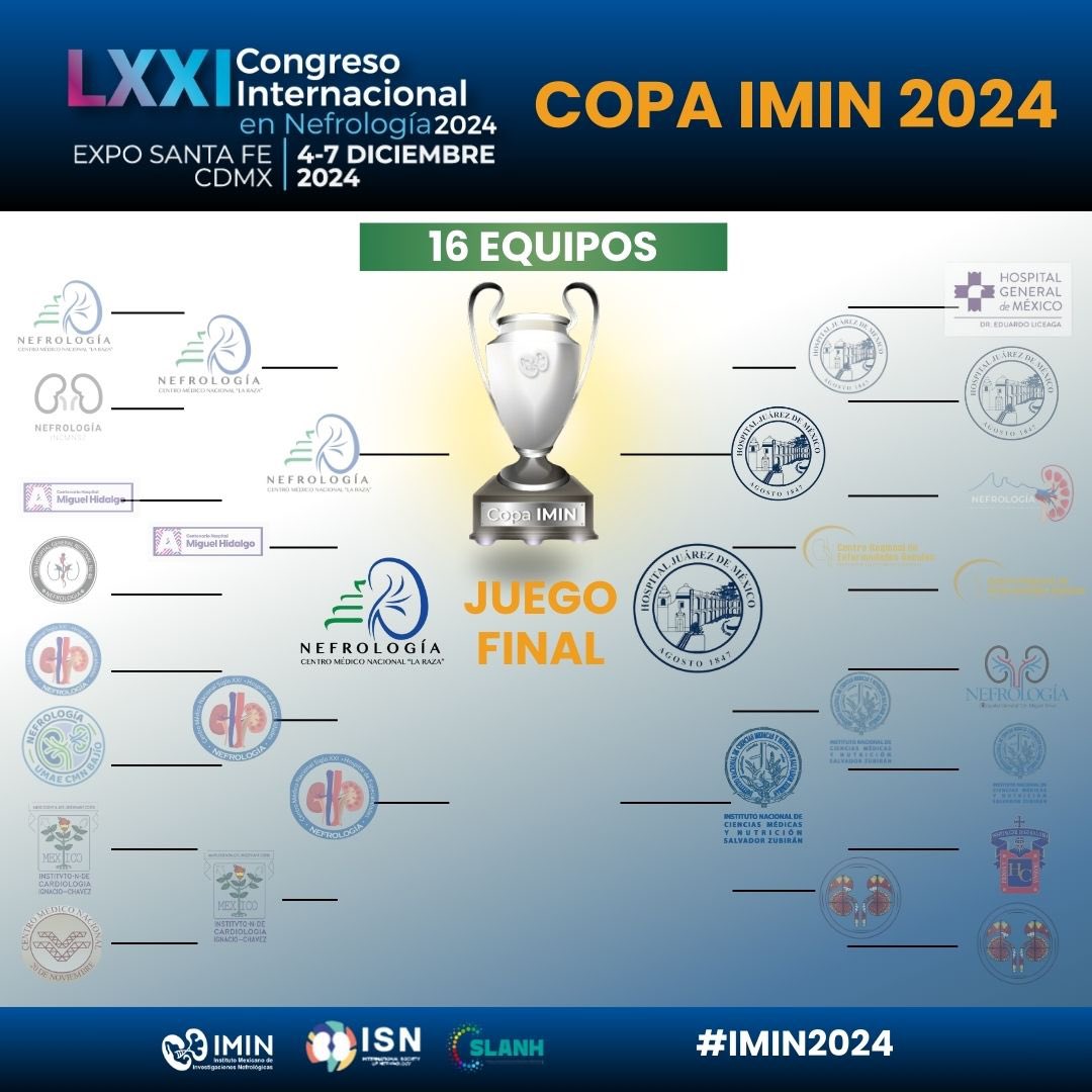 Así queda la gran final de nuestra edición de #CopaIMIN2024. ¡Muchas felicidades a todos nuestros participantes! Qué equipo será el ganador?