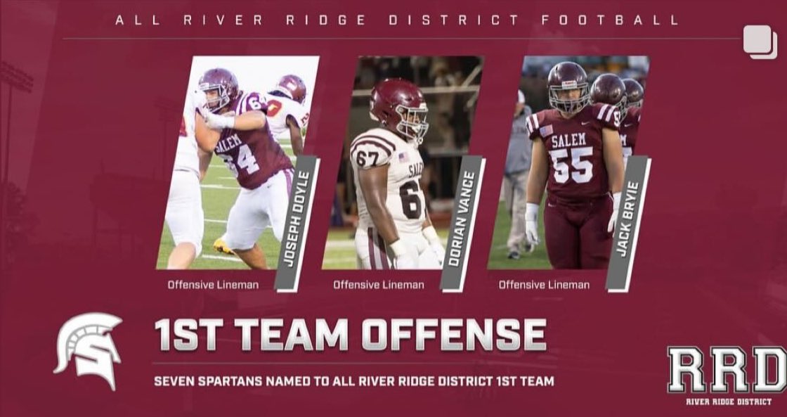 DorianVance1's tweet photo. Proud to be named first team RRD on both offense and defense this season @CoachHolter0623 @bigsandwich55 @matdadi02 https://t.co/7tFLgptB1s