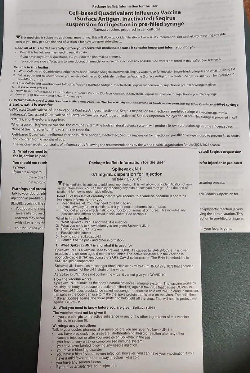 TheStephenRalph's tweet photo. So then, that both Mum and I vaccinated to protect against the latest #COVID19 variant and the latest flu variant. 💪��� #GetVaccinated #WinterFlu https://t.co/yjVDdqMEki