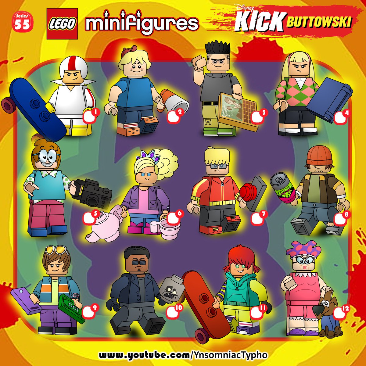 Poprocksan_coke's tweet photo. Nueva colección de #LEGO de #KickButtowski!
Mira el vídeo: https://t.co/mWKxgUb3X5
#ynsomniactypho #youtube #legominifigures #minifiguraslego #minifigurascustom #disney #disneyxd #esobrad #yeahbrad #guepardex #cheetahchug #minifiguras #minifigures #kickbuttowskisuburbandaredevil https://t.co/DLy1HDgGUz