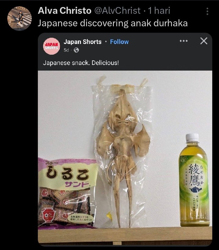 Basdra_'s tweet photo. @qrivasi Japanese snack https://t.co/UGo5fPCTcf