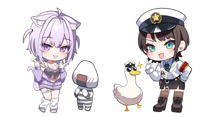 アクキー用のイラストできましたぁー! 