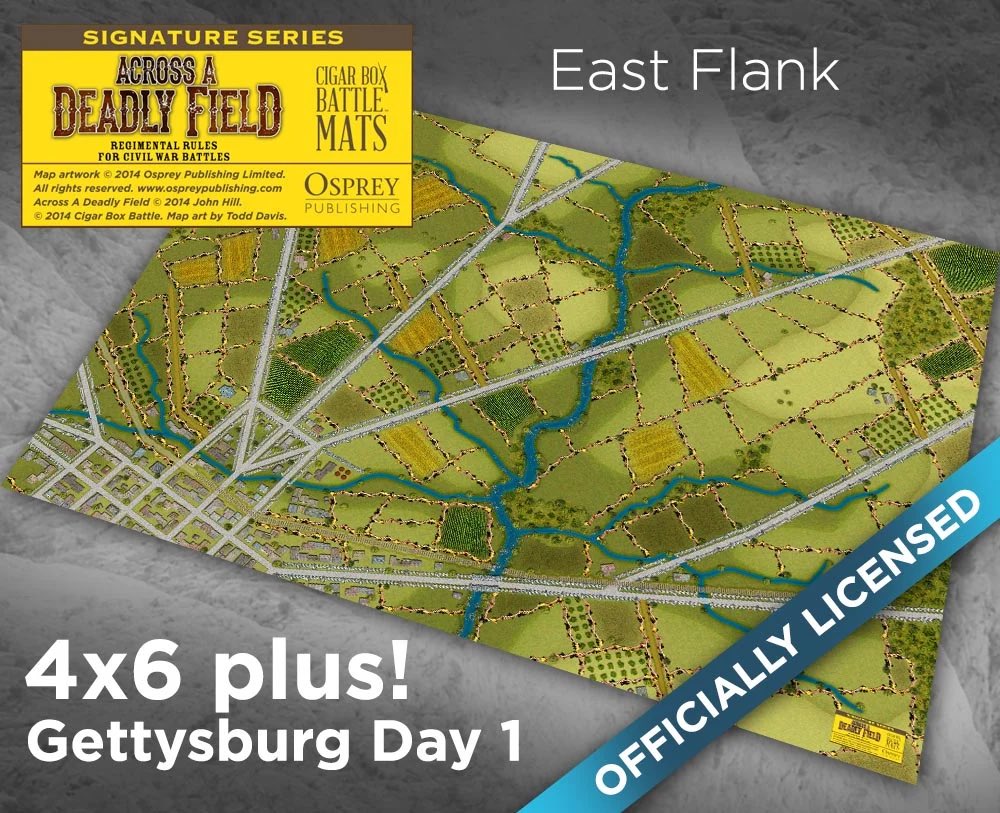 CigarBoxBattle's tweet photo. Across A Deadly Field mats on sale! 10mm - 15mm ACW! #adf #acw #johnnyreb #fireandfury
https://t.co/NvNM4LlisJ https://t.co/MYY6ZAtV8N