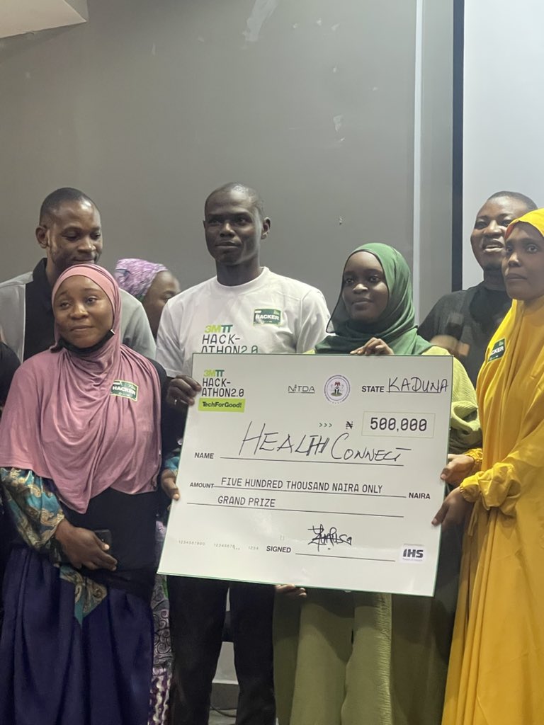 NFTIAfrica's tweet photo. NFTI is pleased to sponsor and present the grand prize present at the just-concluded @3MTTNigeria Kaduna State Impact Summit. https://t.co/V7NcmMJbDp