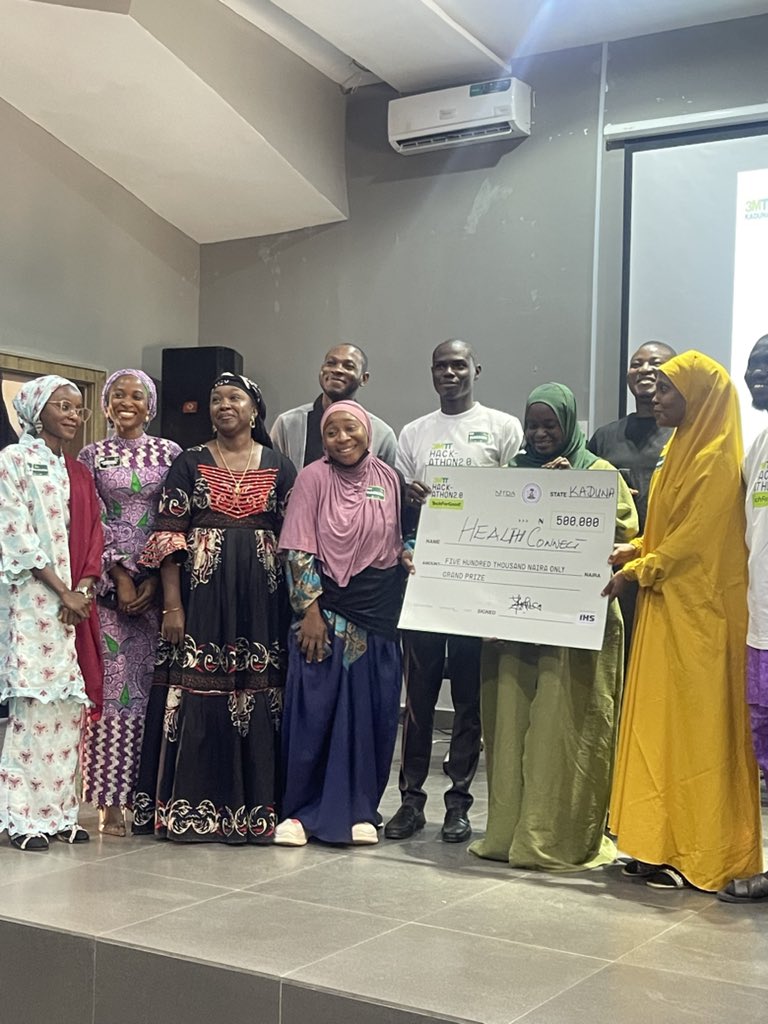 NFTIAfrica's tweet photo. NFTI is pleased to sponsor and present the grand prize present at the just-concluded @3MTTNigeria Kaduna State Impact Summit. https://t.co/V7NcmMJbDp