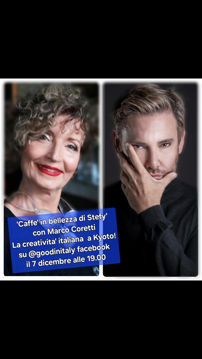 stefaniagiacom4's tweet photo. Se non riuscite a seguirci su Facebook ecco il link  del sito ...Caffe' in bellezza di Stefy con Marco Coretti
https://t.co/5uDw78TmkP https://t.co/a4qsKBrtiE