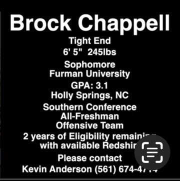 Officially entering the transfer portal on Monday. Thanks to <a href="/Reach_NIL/">Reach NIL</a> and <a href="/BlakeBedd/">Blake Beddingfield</a> for your support. Highlight reel here: youtu.be/YT77q9Lv5tY