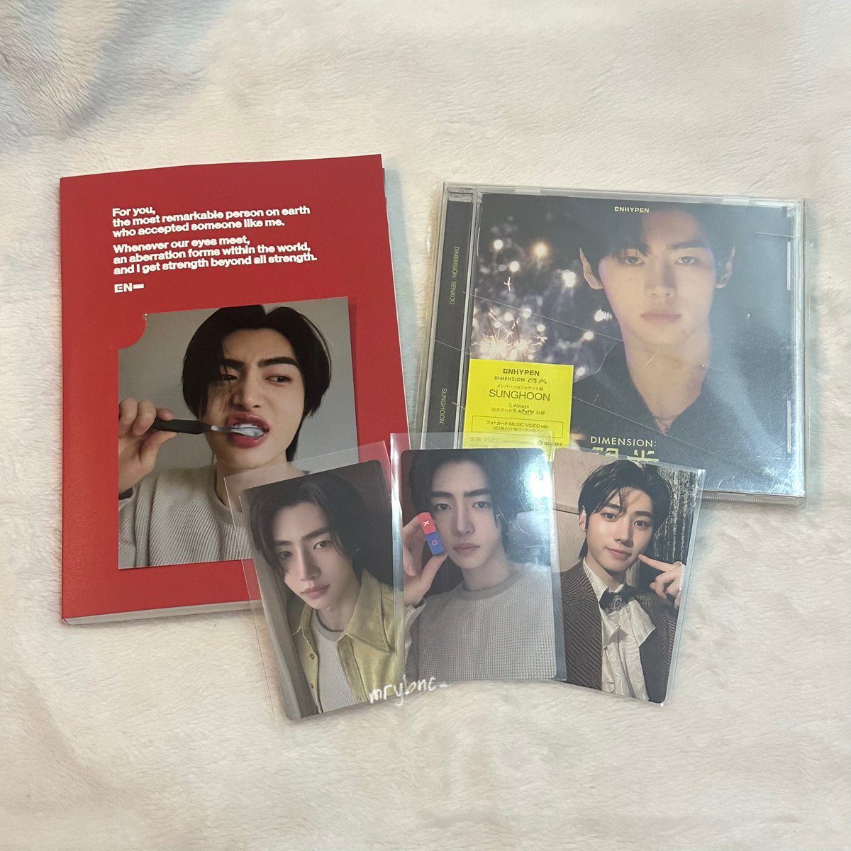 mrybnc_'s tweet photo. sunghoon bday giveaway ⋆⁺₊❅.

❅ mbf, like &amp; rt this
❅ enha albums &amp; sh pcs (1 winner)
❅ i will shoulder the sf
❅ ends 12/11, 11PM
❅ drop ur fave hoon pic/s &amp; bday tags

SUNGHOON BLOOMS IN WINTER 
#1208StarsAlignedForHOON
#성훈이_생일1208번_꽉꼭안아 https://t.co/AdnXtMu2w7