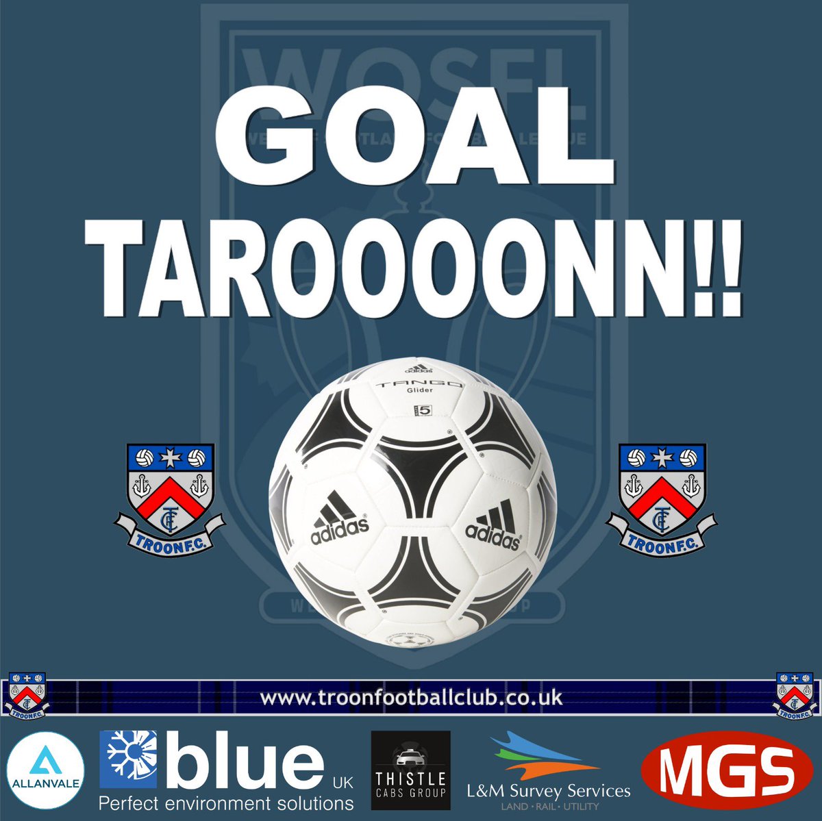 ⏱️ 80' 𝗚𝗢𝗔𝗟 𝗧𝗔𝗥𝗢𝗢𝗢𝗢𝗢𝗢𝗡!! ⚽️

𝗦𝗔𝗠 𝗝𝗔𝗠𝗜𝗘𝗦𝗢𝗡!!

It’s a lovely cross from Sparky &amp; Sam heads back across the keeper to put the Seasiders into the lead! 👟⚽️🥅

⚫️1️⃣-2️⃣🔴

#MonTheTroon | <a href="/OfficialWoSFL/">West of Scotland Football League 🏴󠁧󠁢󠁳󠁣󠁴󠁿</a>