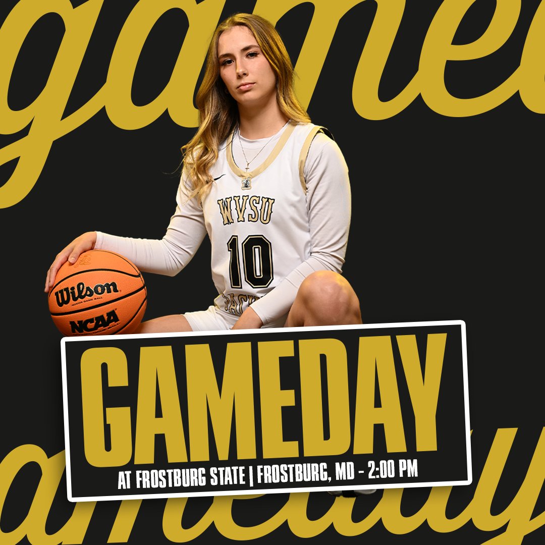 W-🏀 🆚 Frostburg State
⏰ 2:00 PM
📍 Frostburg, MD
🏟️ Bobcat Arena
📊 tinyurl.com/e24w6ptn
📺 tinyurl.com/39fnhu24

#GoState 🐝