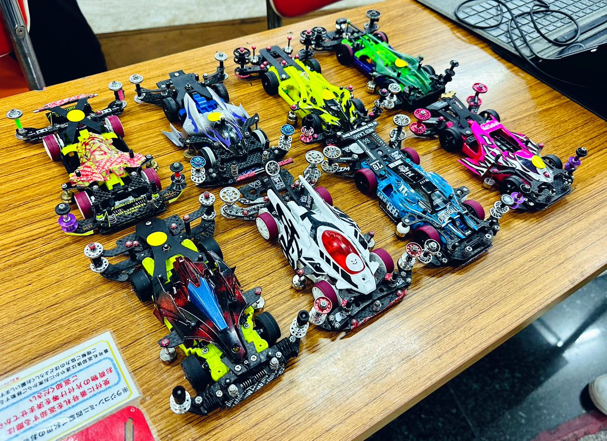 ニューボディデビュー戦ここまででした🖐️走りもタイムもコントロール