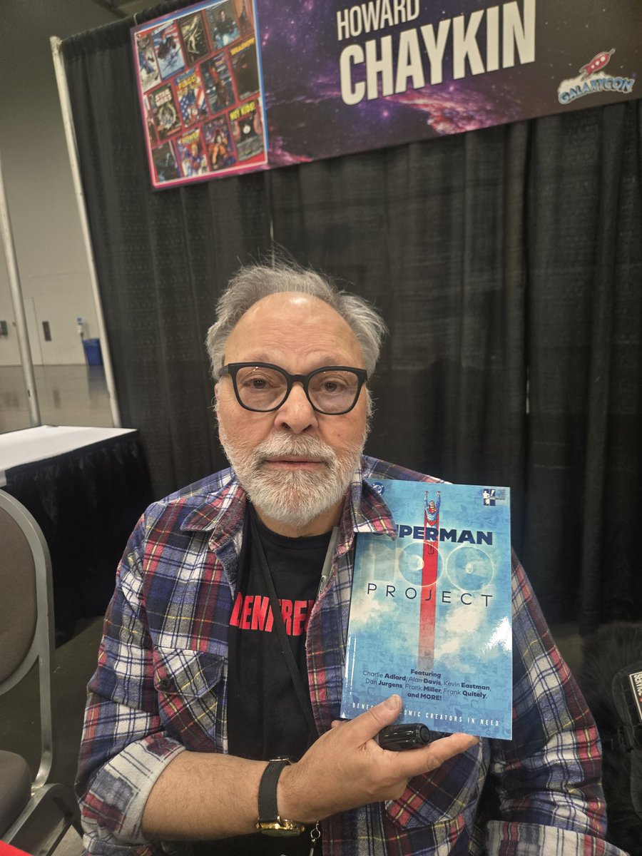 heroinitiative's tweet photo. If you're at @galaxyconcolumbus this weekend, be sure to swing by Booth 234 and grab your EXCLUSIVE copy of the Superman #100Project... then get it signed by these incredibly talented and good-looking artists at the con! 

#BeTheHero #helpingcomiccreatorsinneed https://t.co/0l11Pw7LkB