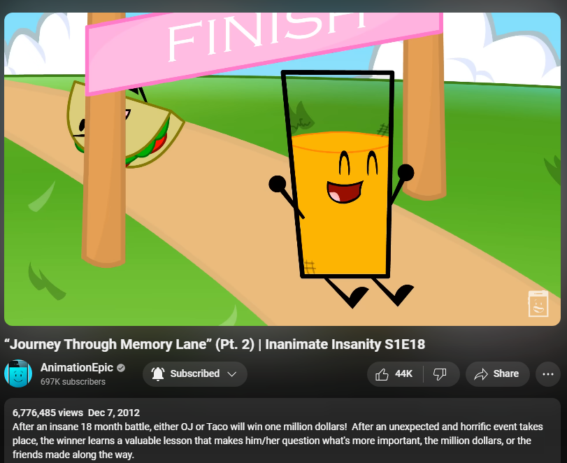 Ytpmv Journey Through Memory Lane P1 Inanimate