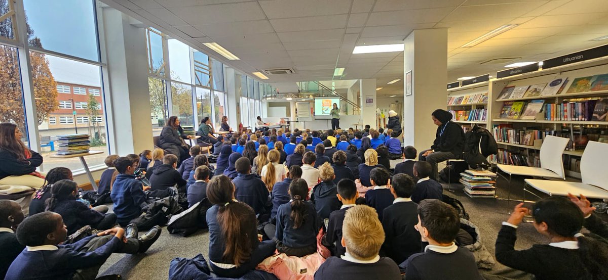 Year 5 had an incredible opportunity to visit the Beckton Globe library and meet the talented author &amp; illustrator Hannah Peck! The visit included an exciting Q&amp;A session and the children were thrilled to purchase signed copies of her book—a fantastic memento!

<a href="/hpillustration_/">Hannah Peck</a>