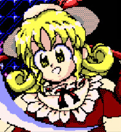 dailytouhous's tweet photo. The Touhou of the day is: Elly! https://t.co/DH9O1Gvrgq