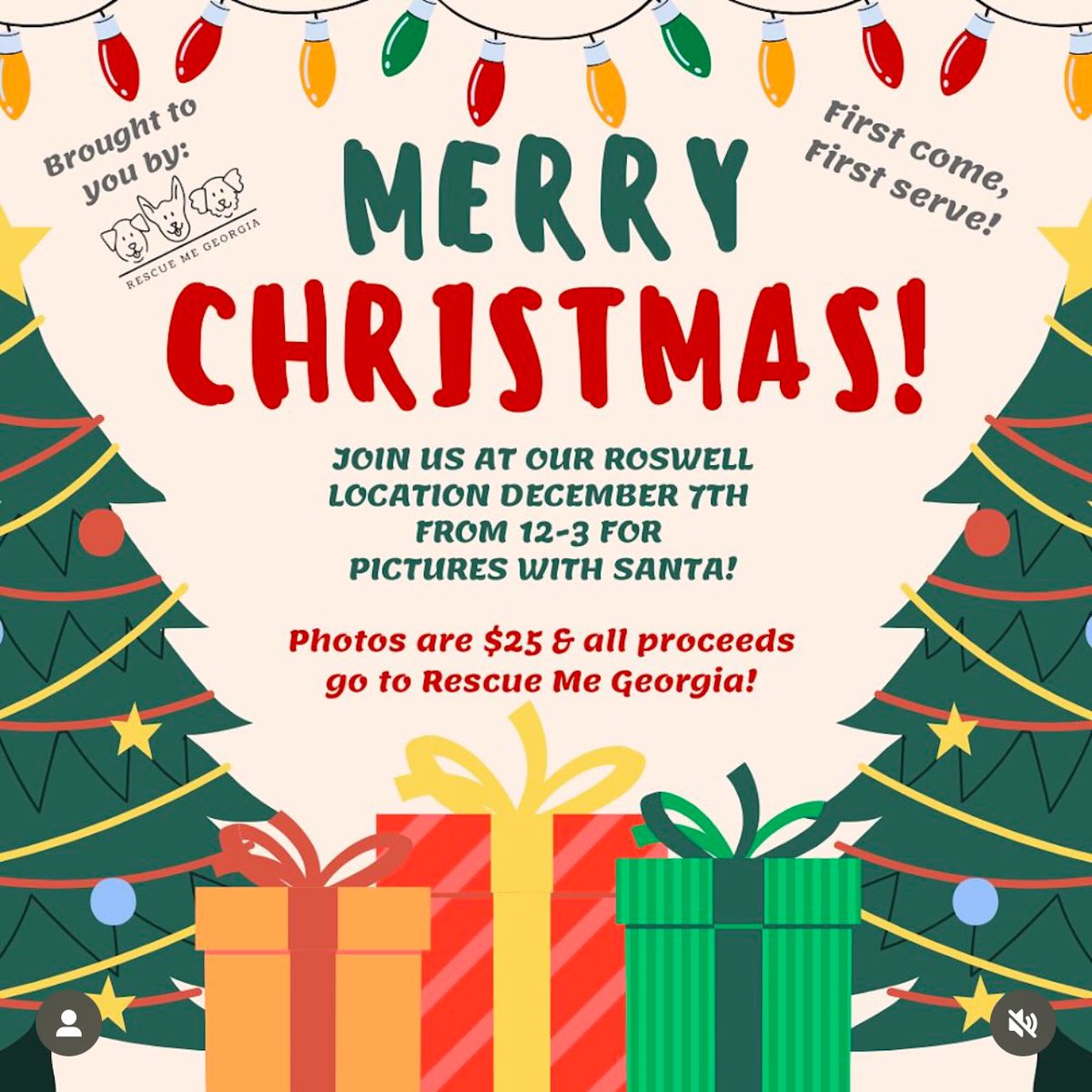 🎄🎄PICS WITH SANTA🎄🎄

Don’t forget to come see Santa TODAY from 12-3 at Top Dogs Pet Boutique - 900 Mansell Rd, Roswell! Santa can’t wait to hear what all the pups are hoping for this holiday season