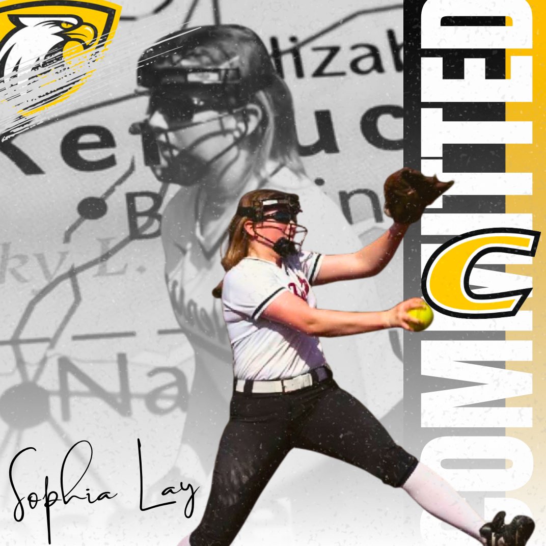 CentreCSoftball's tweet photo. Sophia Lay is STAYING in the Bluegrass State! 🦅🥎 #RISEUP https://t.co/2kqfj4ii89