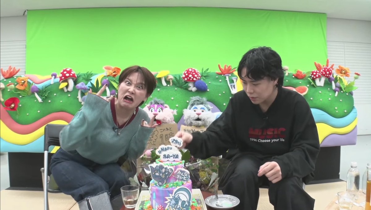 yyyg38's tweet photo. ふだん暴れる側のくるまがサーヤさんと
だと宥める側なのほんと助かる。
YouTube配信が1本テレビ見たくらいの
満足感だったさすがにGOLDEN BUDDY
#みんなテレビ https://t.co/59HCCJSjMN