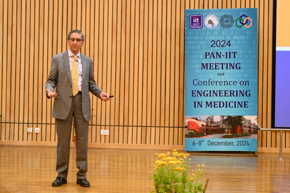 The Department of Biological Sciences &amp; Bioengineering at IIT Kanpur concluded day one of a three-day Pan-IIT Meeting and Conference on Engineering in Medicine, a key event aimed at fostering collaborations in the healthcare sector. 

Organized by Prof. Ashok Kumar and Dr. Rakesh