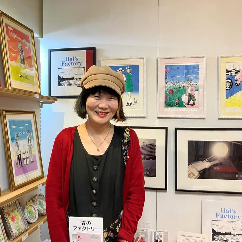 halikeda's tweet photo. 個展初日にお越しいただいた皆さまありがとうございました!
お会いできて嬉しかったです◎^^
明日も夕方くらいには行きたいと思っています。
#HalsFactory https://t.co/VPUS2fj5Hf