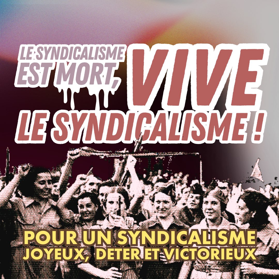 JournalRupture's tweet photo. Le syndicalisme est mort, vive le syndicalisme ! 🧵⬇️ https://t.co/GxbMw4MNtA