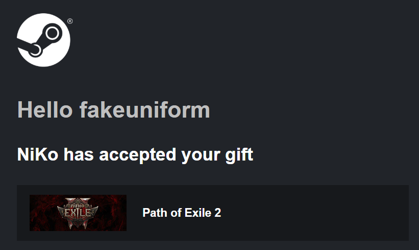 FakeUniforM's tweet photo. Who will be the next person to win a copy of Path of Exile 2?

Make sure to check out the giveaway on my page and don't forget to follow! https://t.co/DtLspnOE9Y