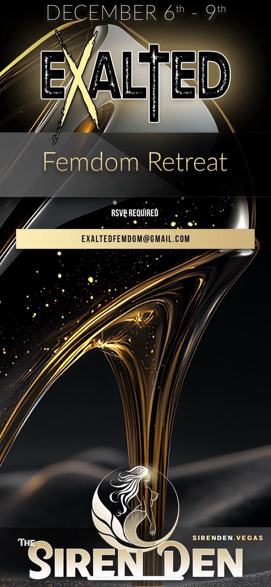ExaltedFemDom's tweet photo. Our 2024 FEMDOM Retreat is underway 
and We are having a blast!

Interested Ladies &amp; subs may email at ExaltedFemdom@gmail.com to inquire about joining! 

Thank you to our sponsors Dr Monique and the @CupcakeGirlsOrg 
💛✨ https://t.co/jnwZUI4yeA