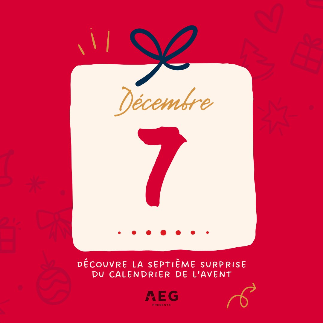 AEGPresentsFR's tweet photo. ❄️ CALENDRIER DE L’AVENT • JOUR 7 ❄️
Tente de remporter 2 places pour voir ATEEZ en France ET un maxi pack d’albums incluant ATEEZ, NCT DREAM, XG, Mark Tuan et GEMINI ! https://t.co/qLBMiVnlG9