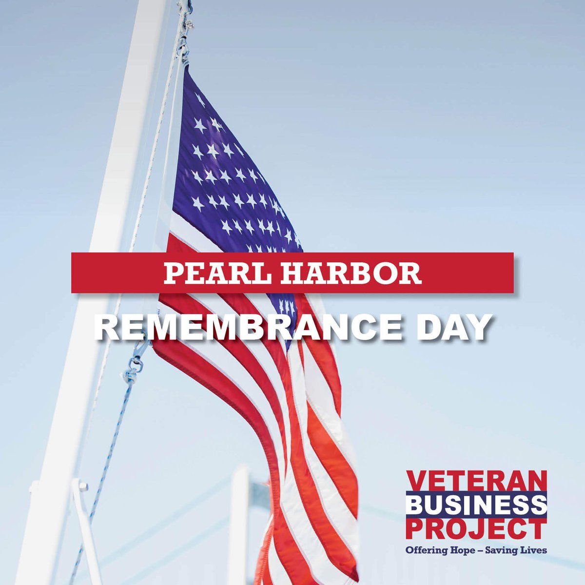 VetBizProject's tweet photo. Today, We Remember Pearl Harbor; we honor the brave souls who lost their lives on December 7, 1941, and the countless others who served with courage in the wake of that historic day. Let us never forget their bravery.
#PearlHarborRemembranceDay #VeteranBusinessProject https://t.co/oGUJpurJkX